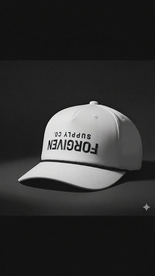 Rope Hat – Upside-Down Edition (White)